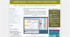 Desktop Screenshot of emini-trade.com