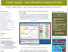 Tablet Screenshot of emini-trade.com